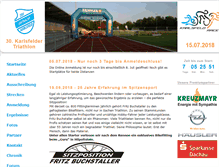 Tablet Screenshot of karlsfelder-triathlon.org